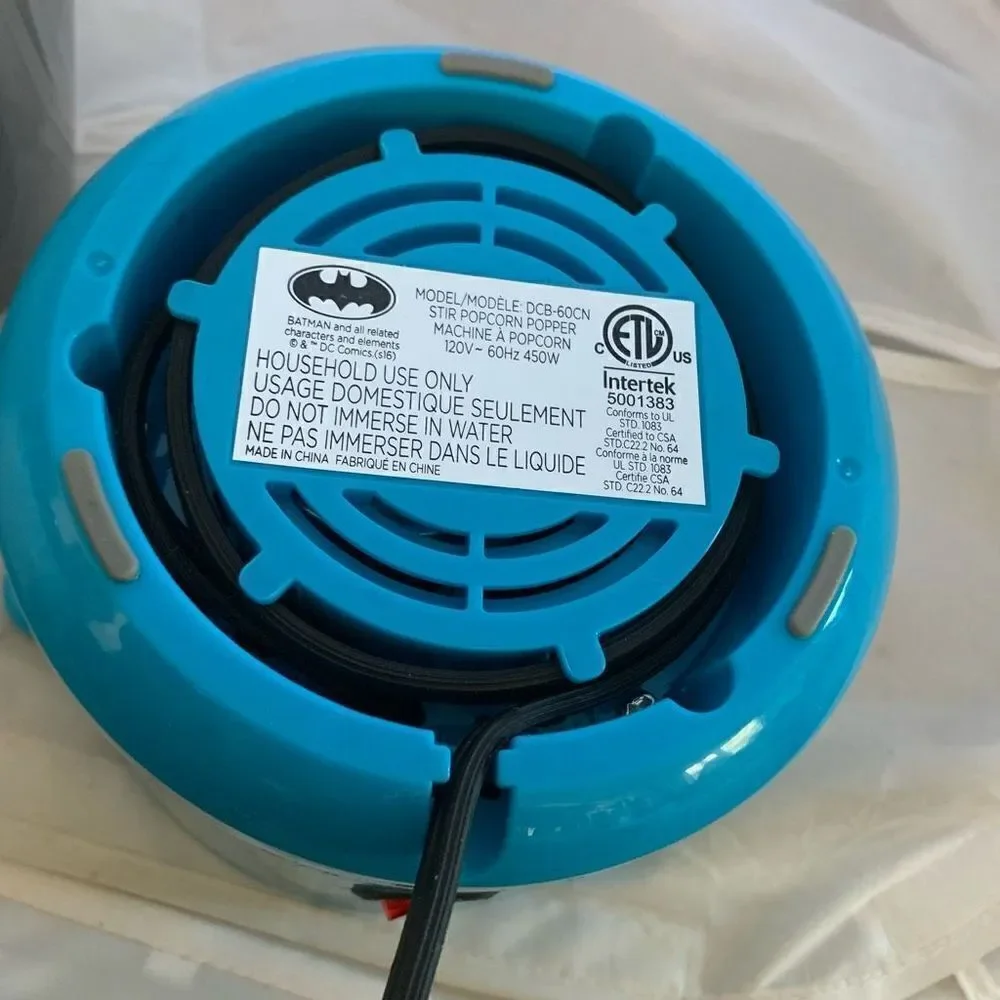 Batman Model DCB-60CN Stir Popcorn Popper